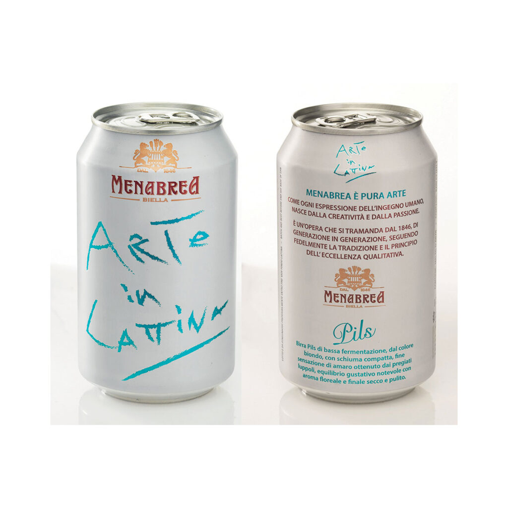 Menabrea Fusto 5 Litri Birra Pilsner Arte in bottiglia